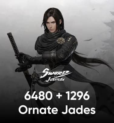 Sword of Justice 6480+1296 Ornate Jades