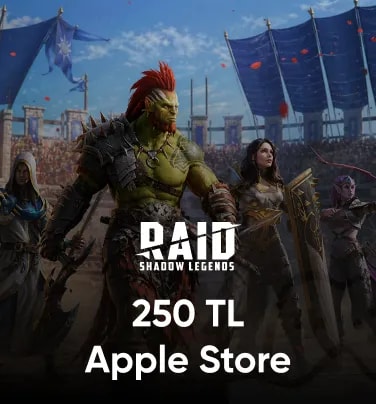 Raid: Shadow Legends 250 TL Apple Store