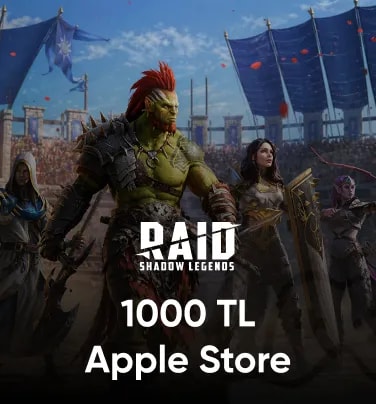 Raid: Shadow Legends 1000 TL Apple Store