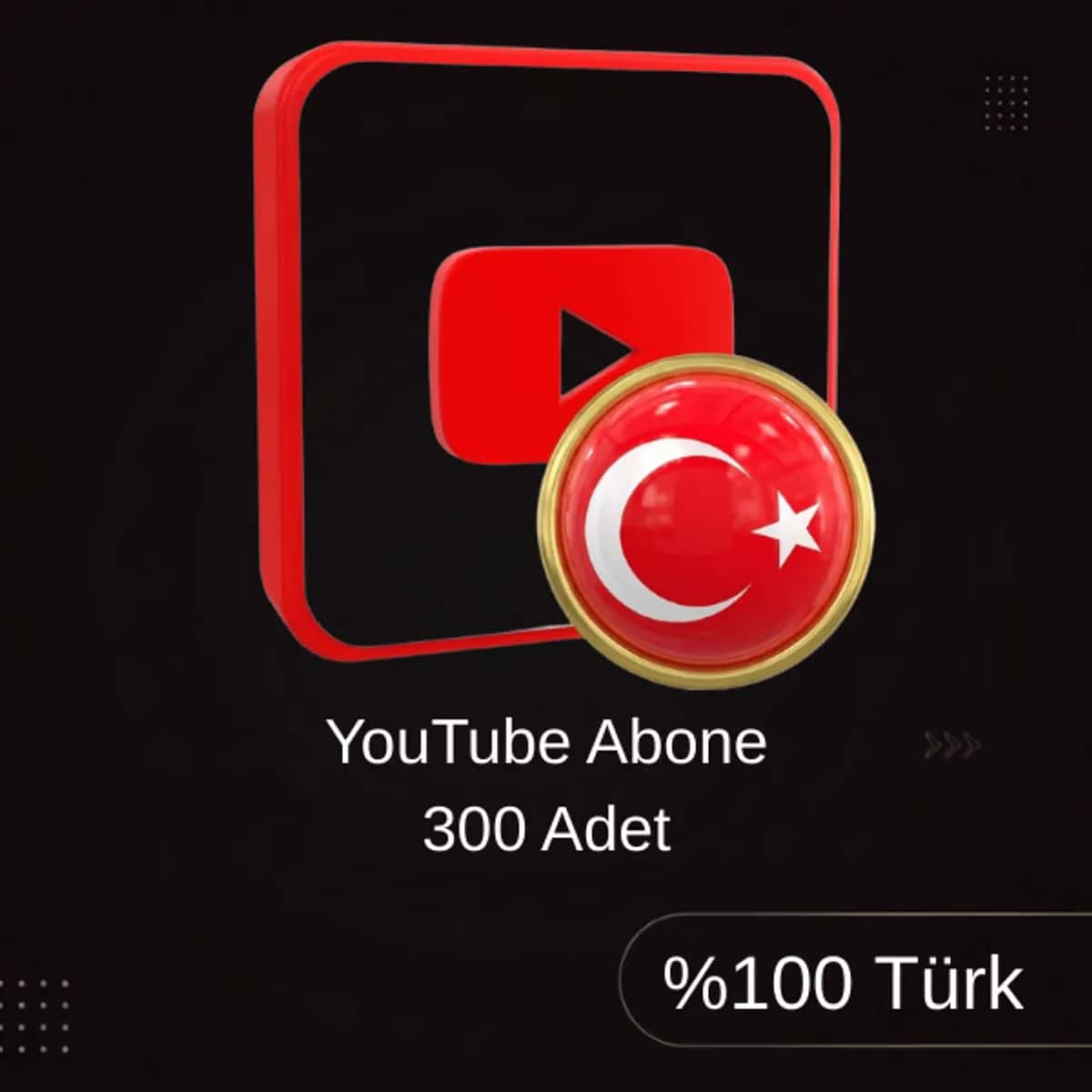 🇹🇷 %100 Türk YouTube 300 Abone Paketi İle Hızlı Büyüme (TR)