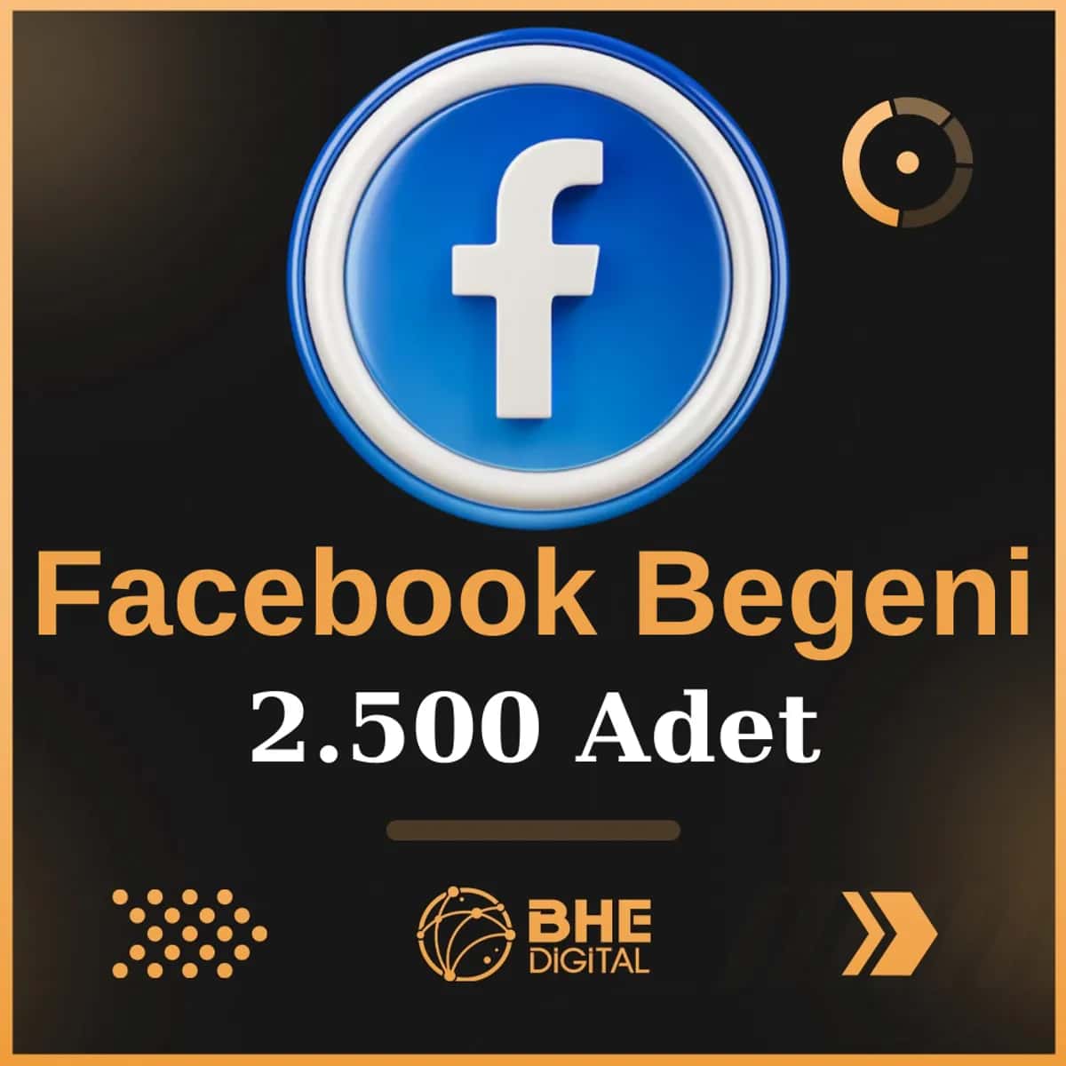 2.500 Adet Facebook Beğeni - Keşfet Etkili