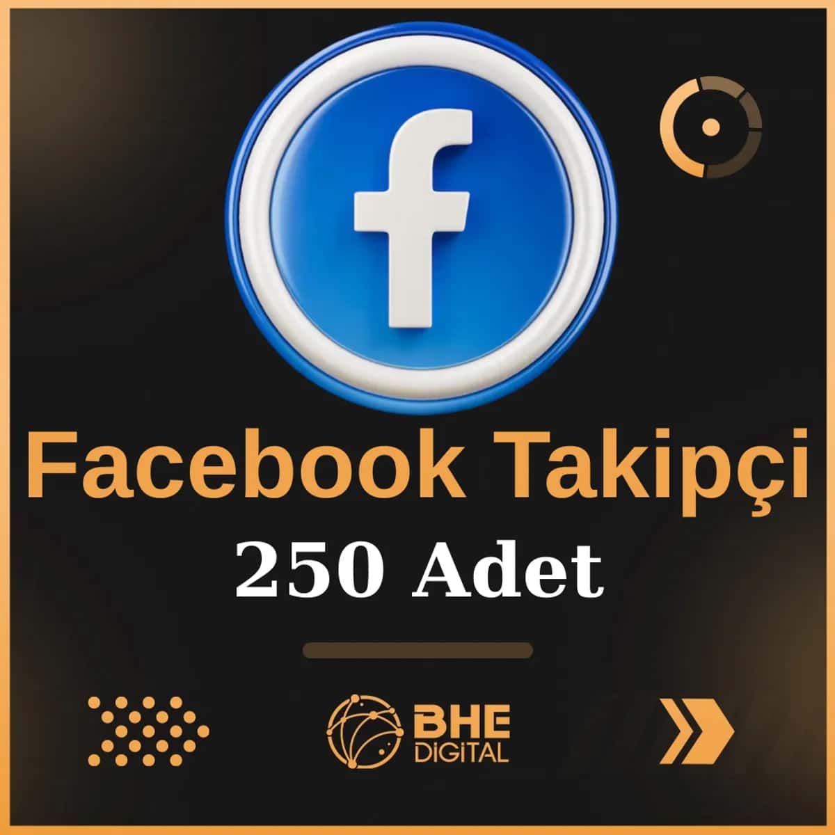 Facebook 250 Adet Kaliteli Takipçi