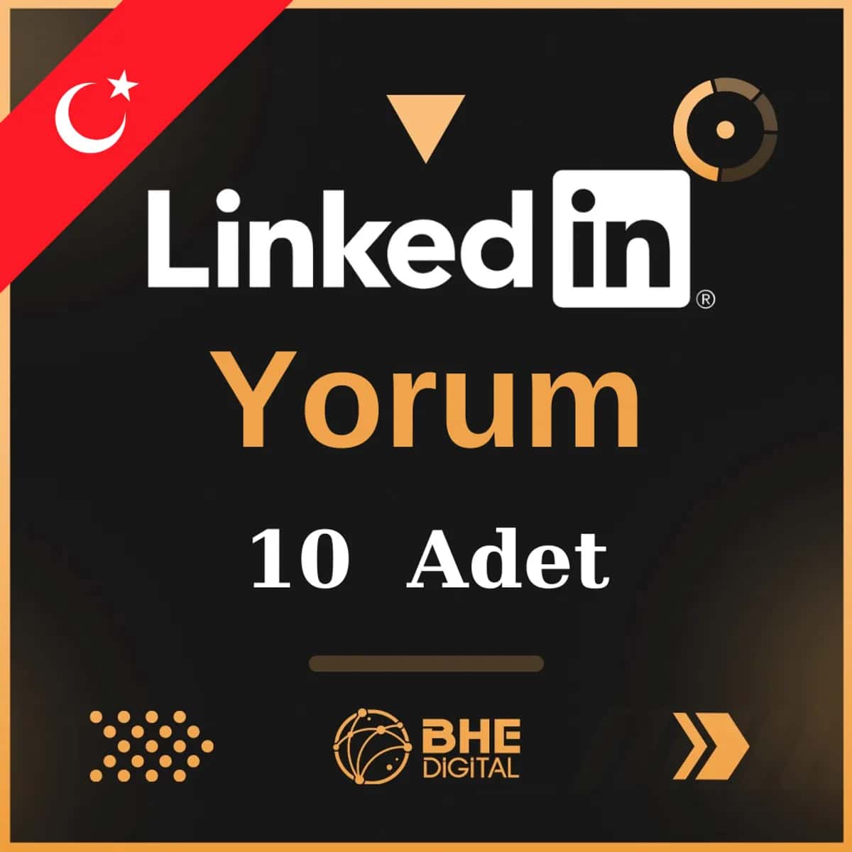 10 Adet Kaliteli Türk Yorum Linkedin