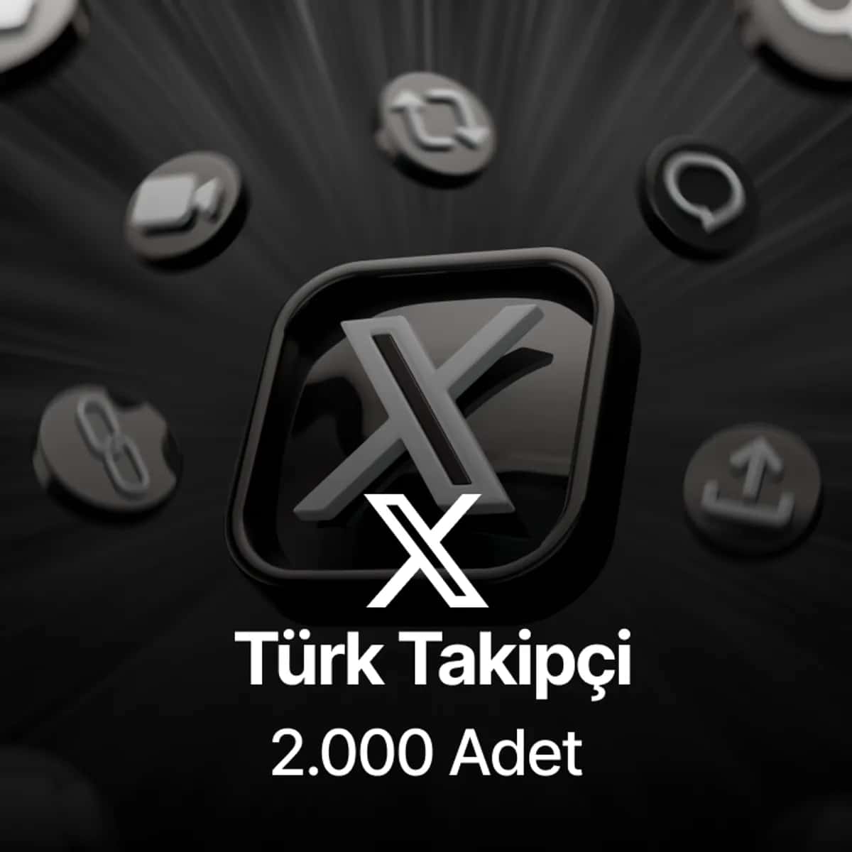 Twitter (X) 2.000 Türk Takipçi - Keşfet Etkili