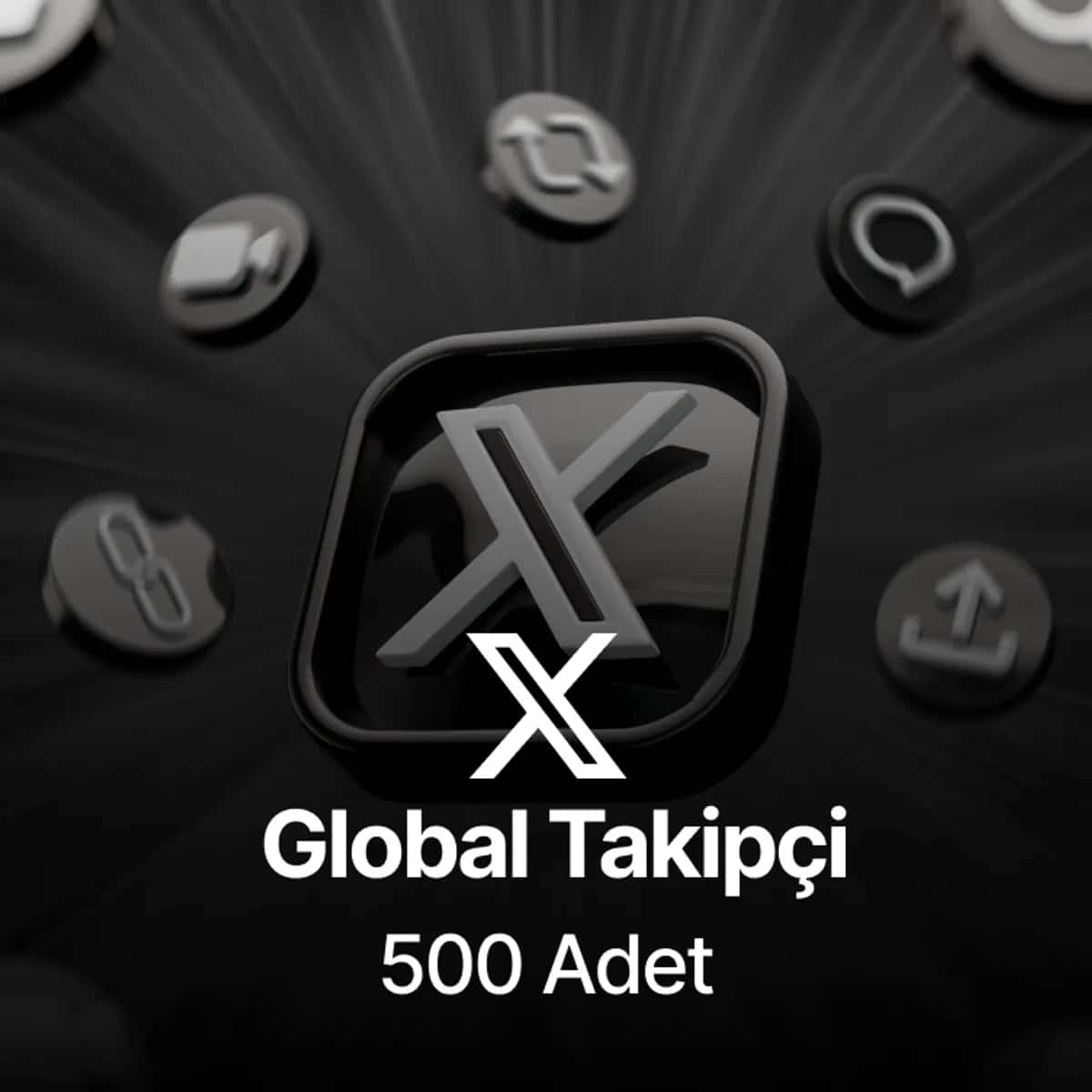 Twitter (X) 500 Global Takipçi - Keşfet Etkili