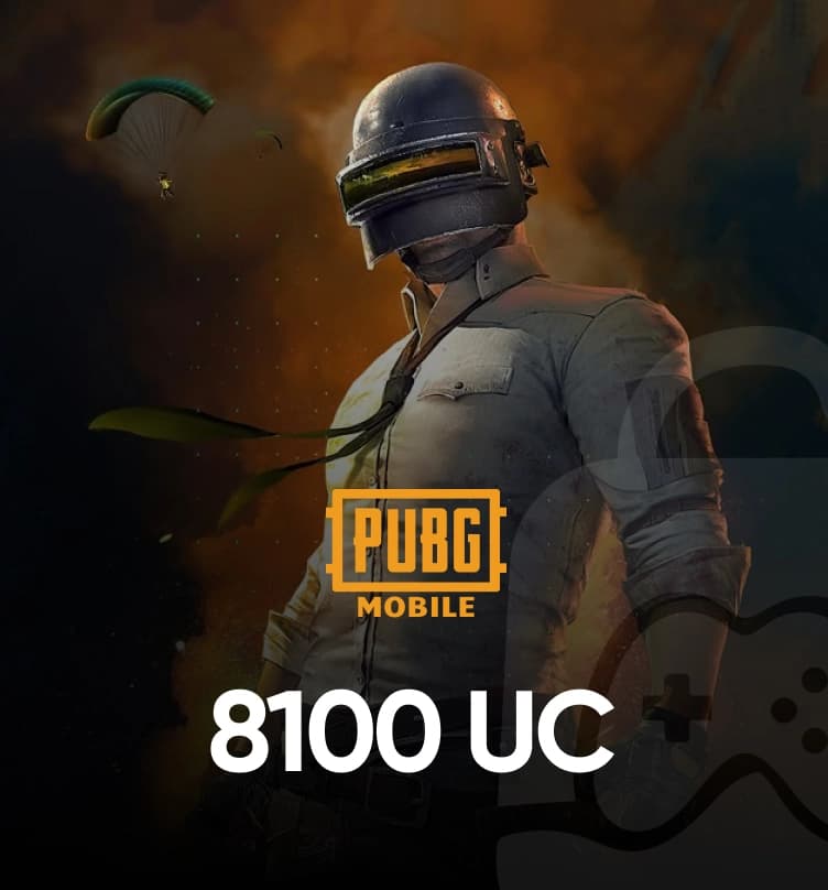 PUBG Mobile Global 8100 UC