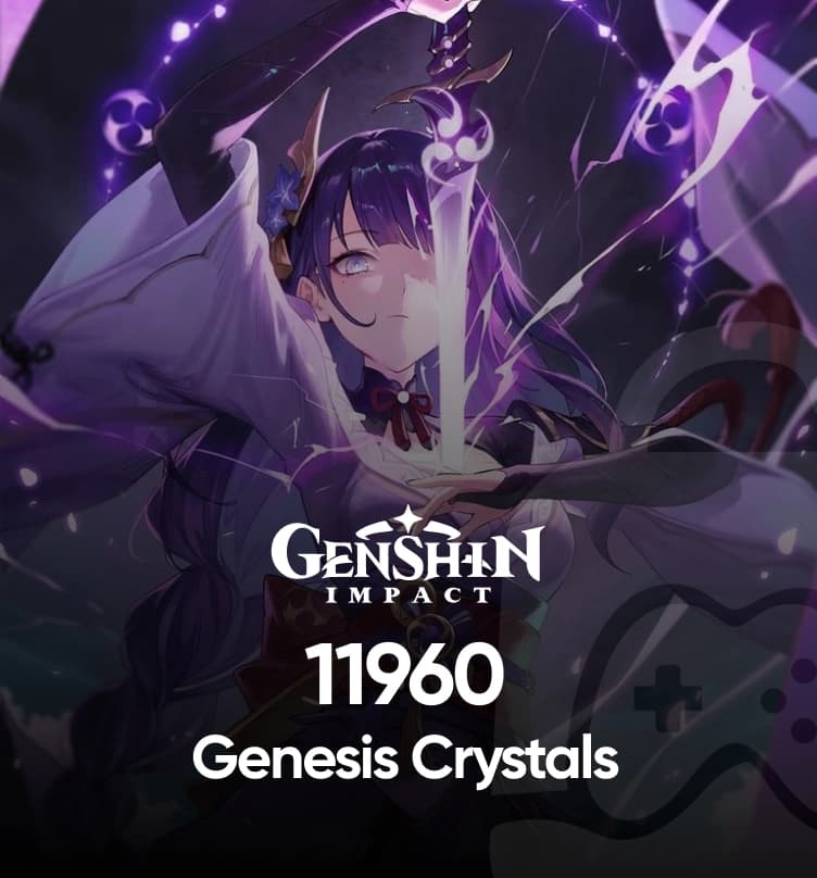 Genshin Impact 11960 Genesis Crystals