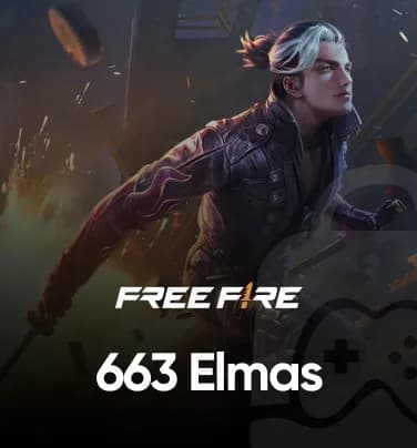 Free Fire 530 + 133 Elmas