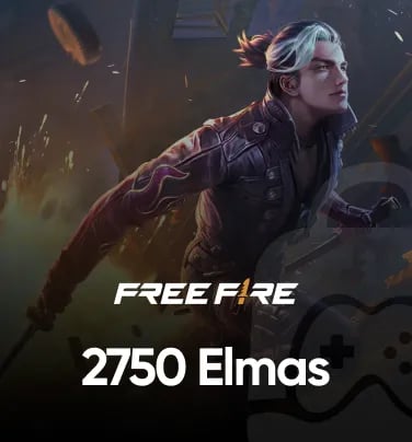 Free Fire 2750 Elmas