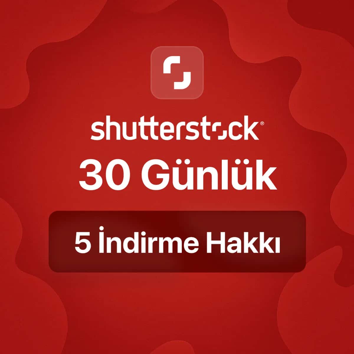ShutterStock 5 İndirme Hakkı – 30 Gün Kullanım
