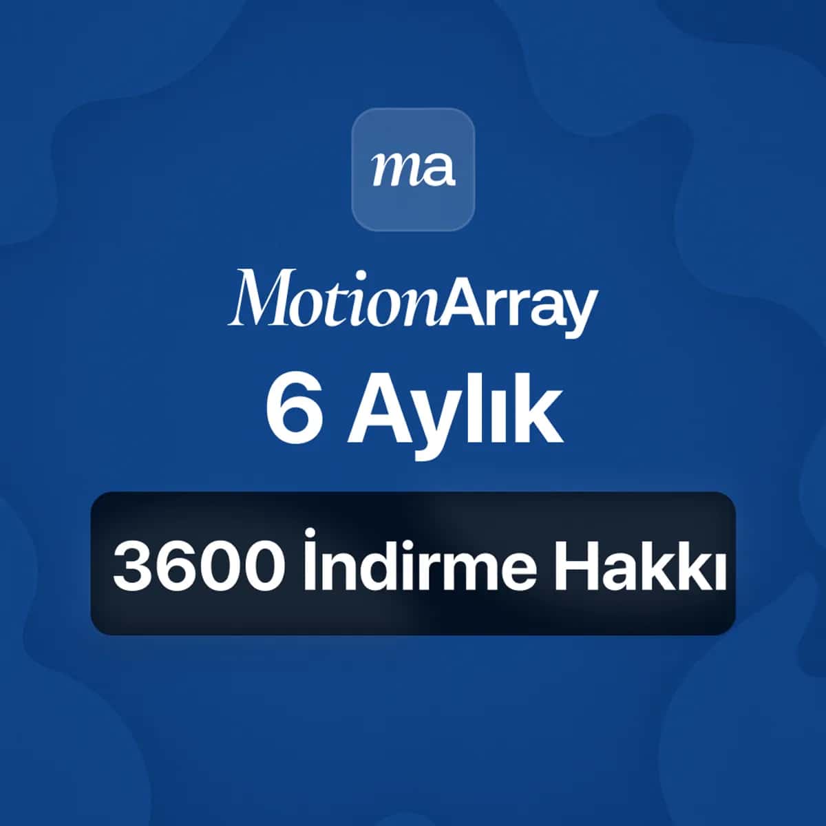Motion Array 6 Aylık 3600 İndirme Hakkı