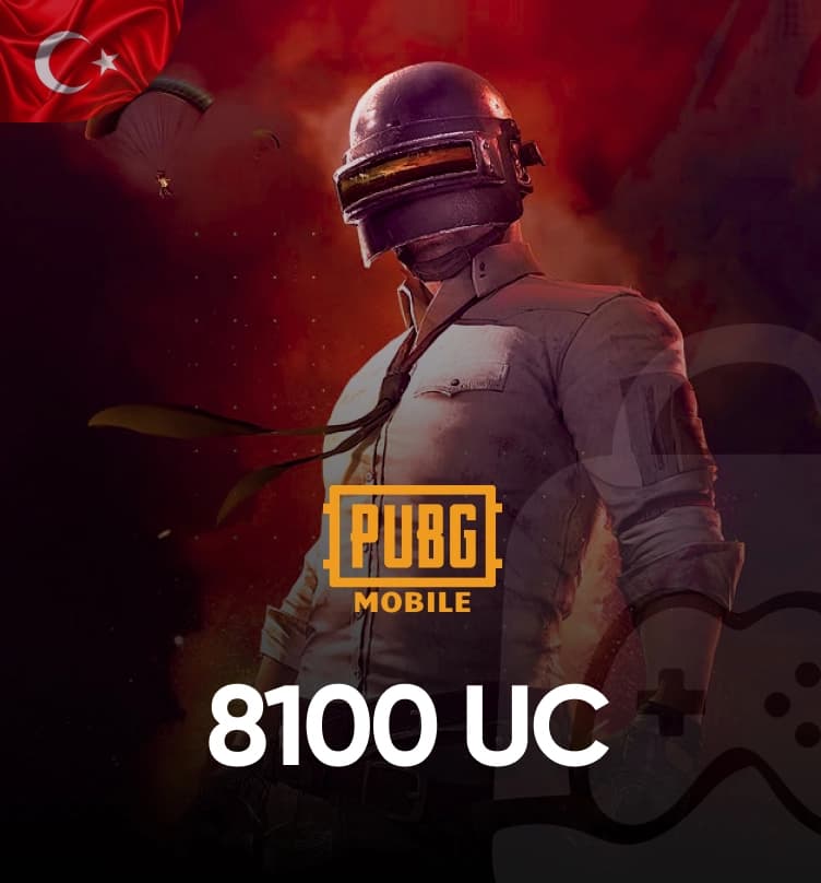 PUBG Mobile 8100 UC