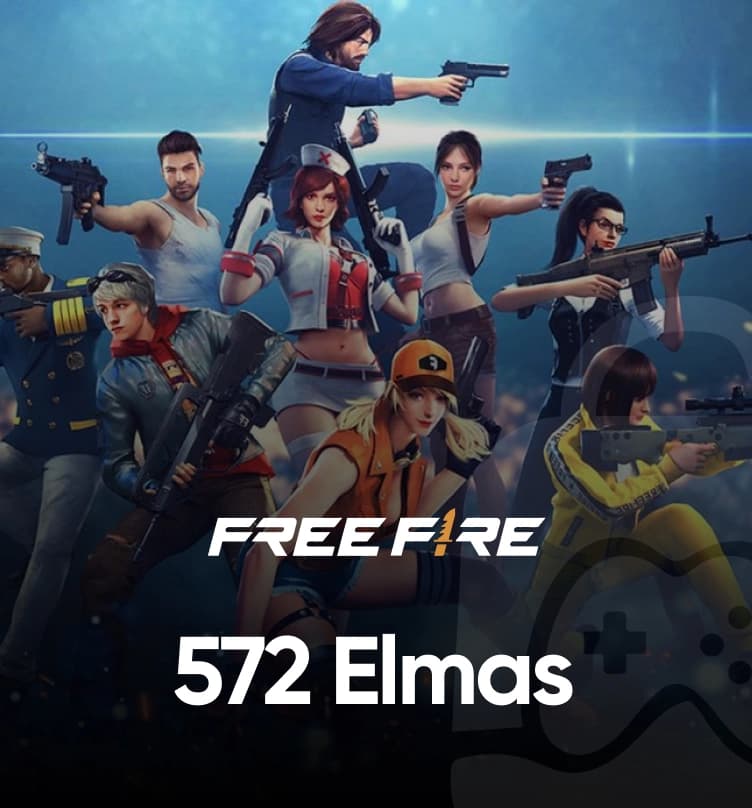 Free Fire 572 Elmas